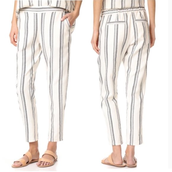 NWT Hatch Collection Cassie Pant in Stripes - Picture 1 of 3